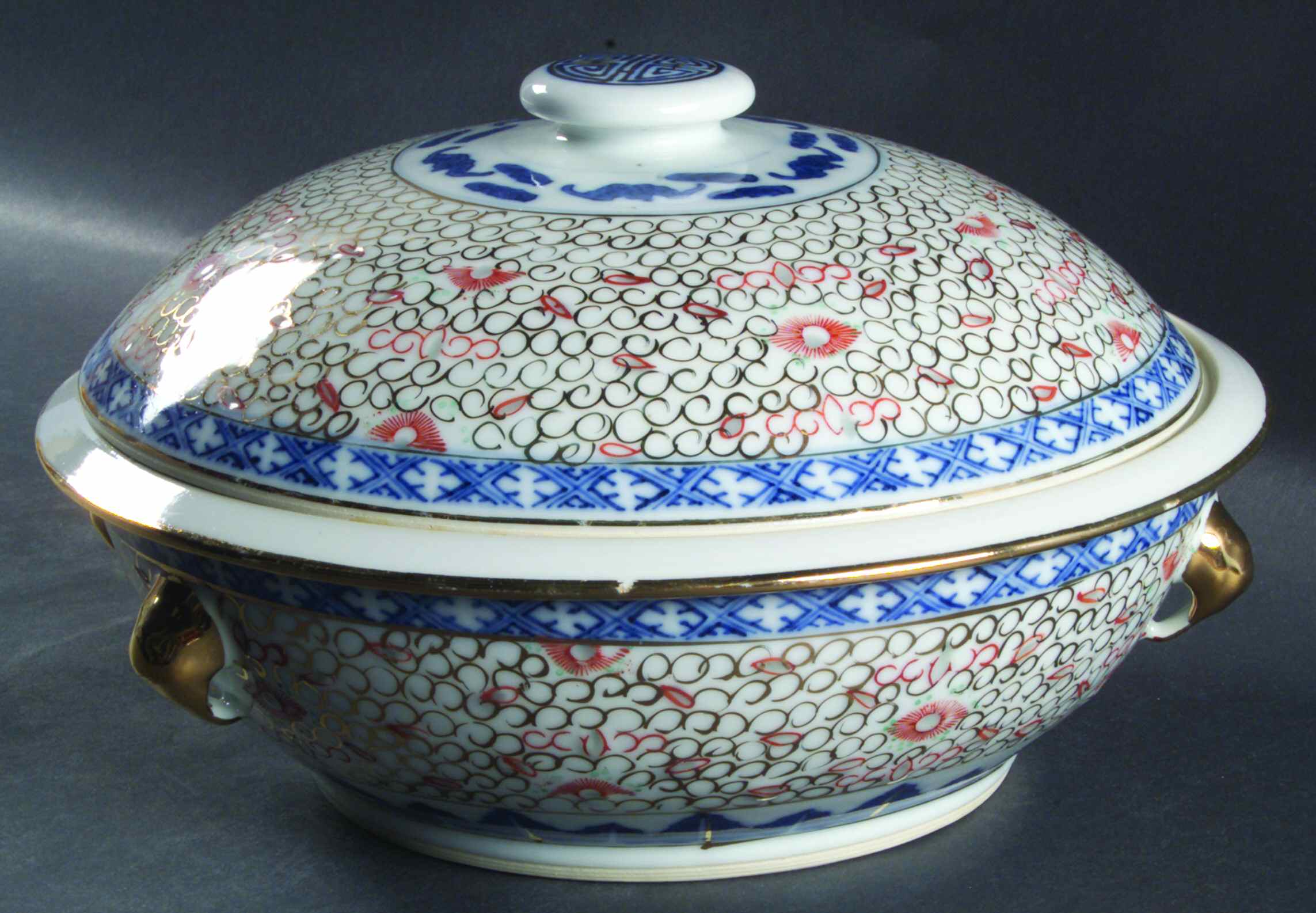 CX370 Round Covered Vegetable by China (Made in China)-1