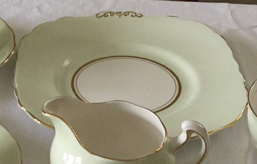 7908 Square Salad Plate by Colclough-1