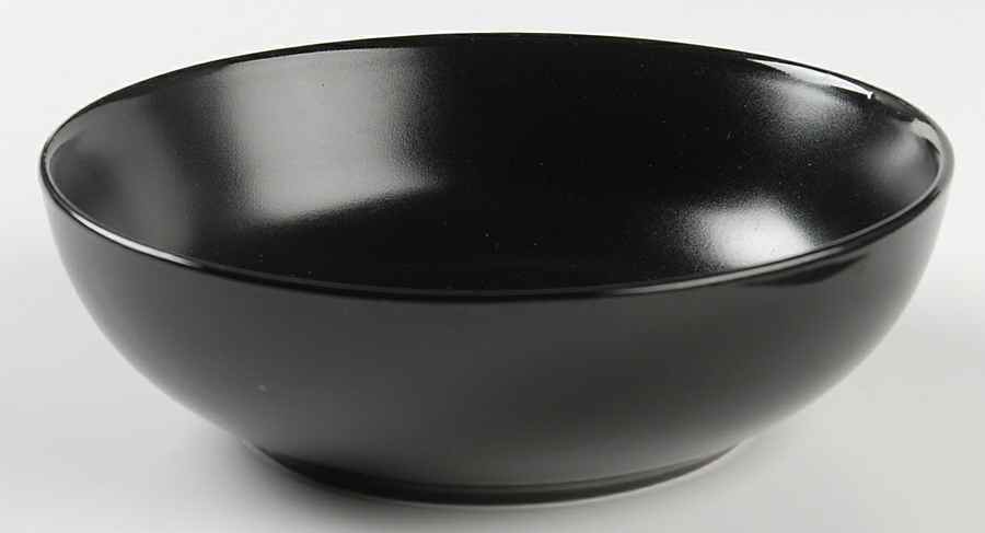 Fleur Noir Soup/Cereal Bowl by Cuisinart Dinnerware-1