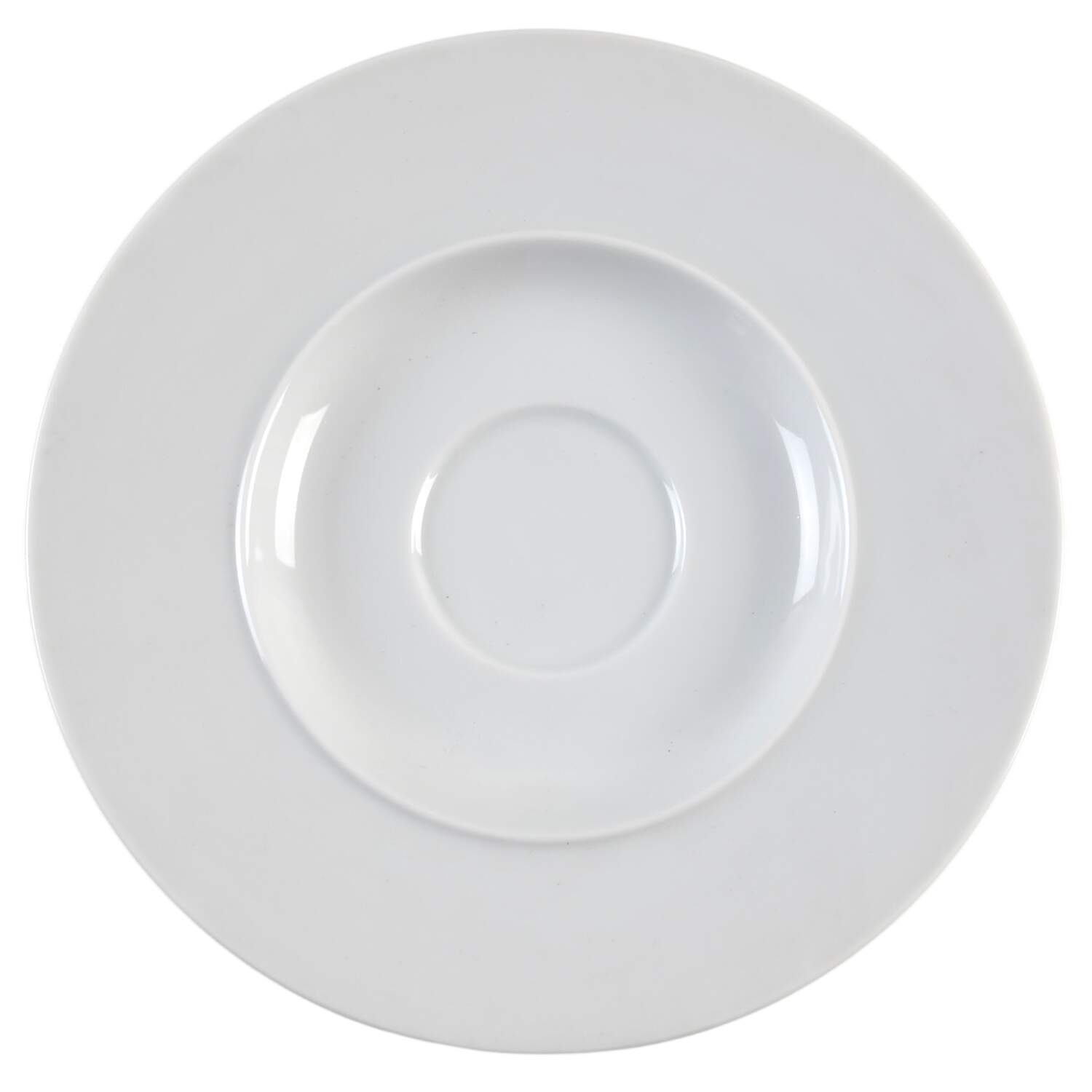 Epoch White Saucer by Crate & Barrel-1