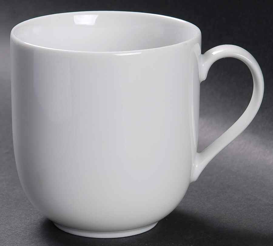 Epoch White Mug by Crate & Barrel-1