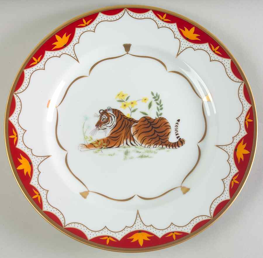 Tiger Lily Dinner Plate by Lynn Chase-1