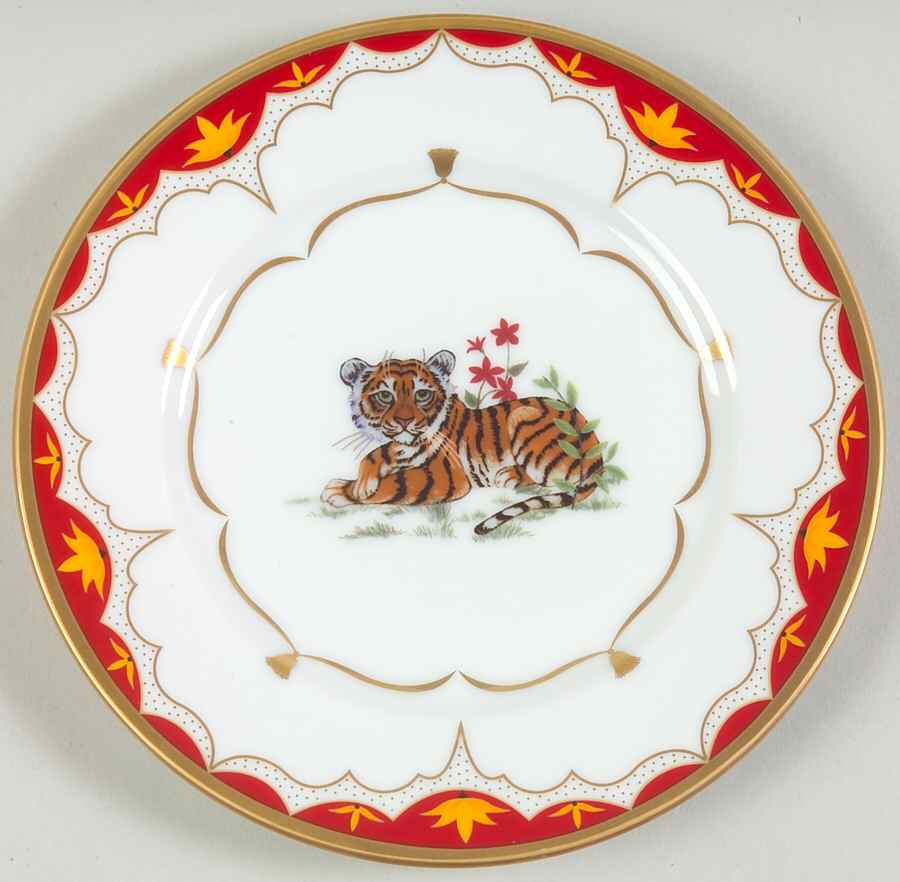 Tiger Lily Bread & Butter Plate by Lynn Chase-1
