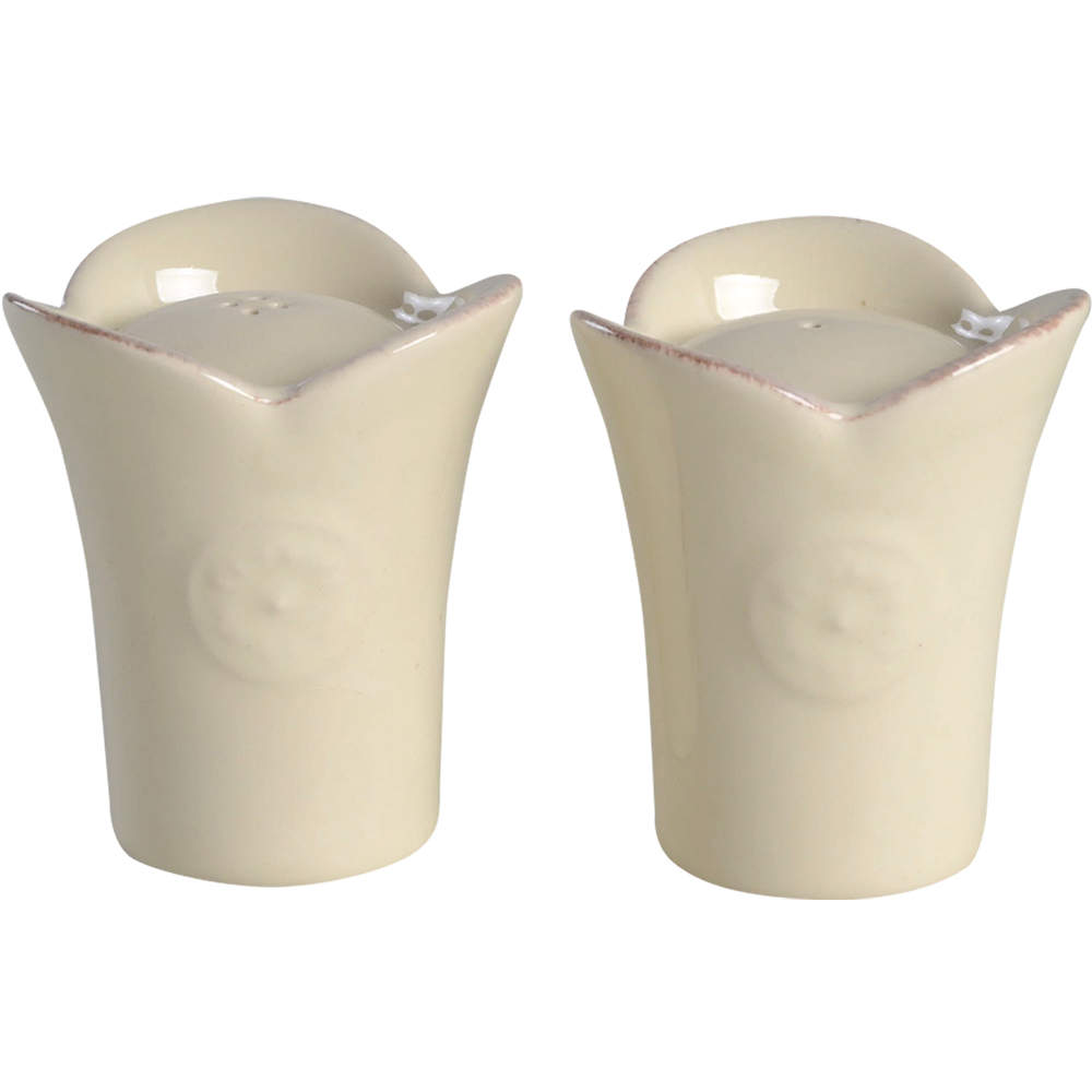 Meridian Cream Salt & Pepper Set by Casafina-1