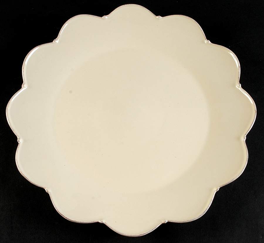 Meridian Cream Service Plate (Charger) by Casafina-1