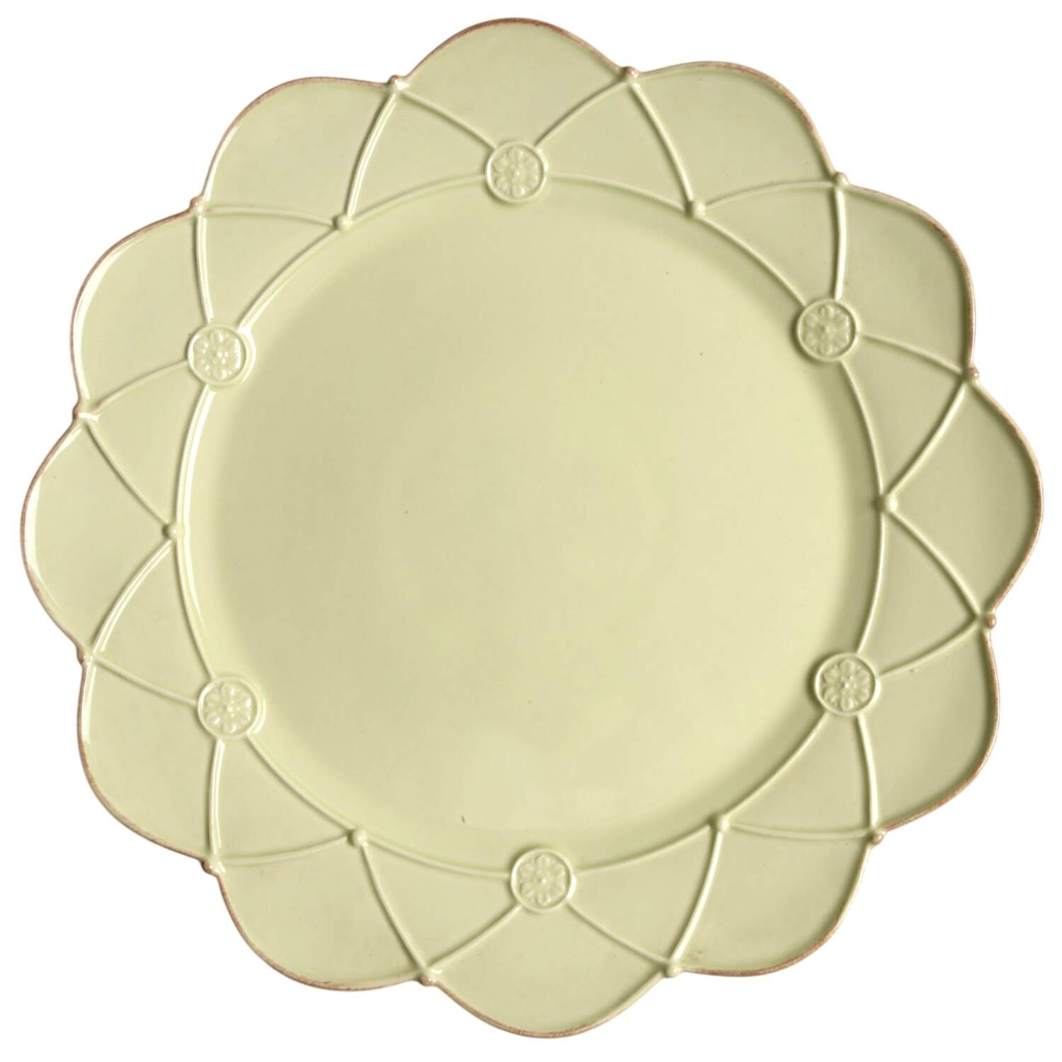 Meridian Sage Green Service Plate (Charger) by Casafina-1