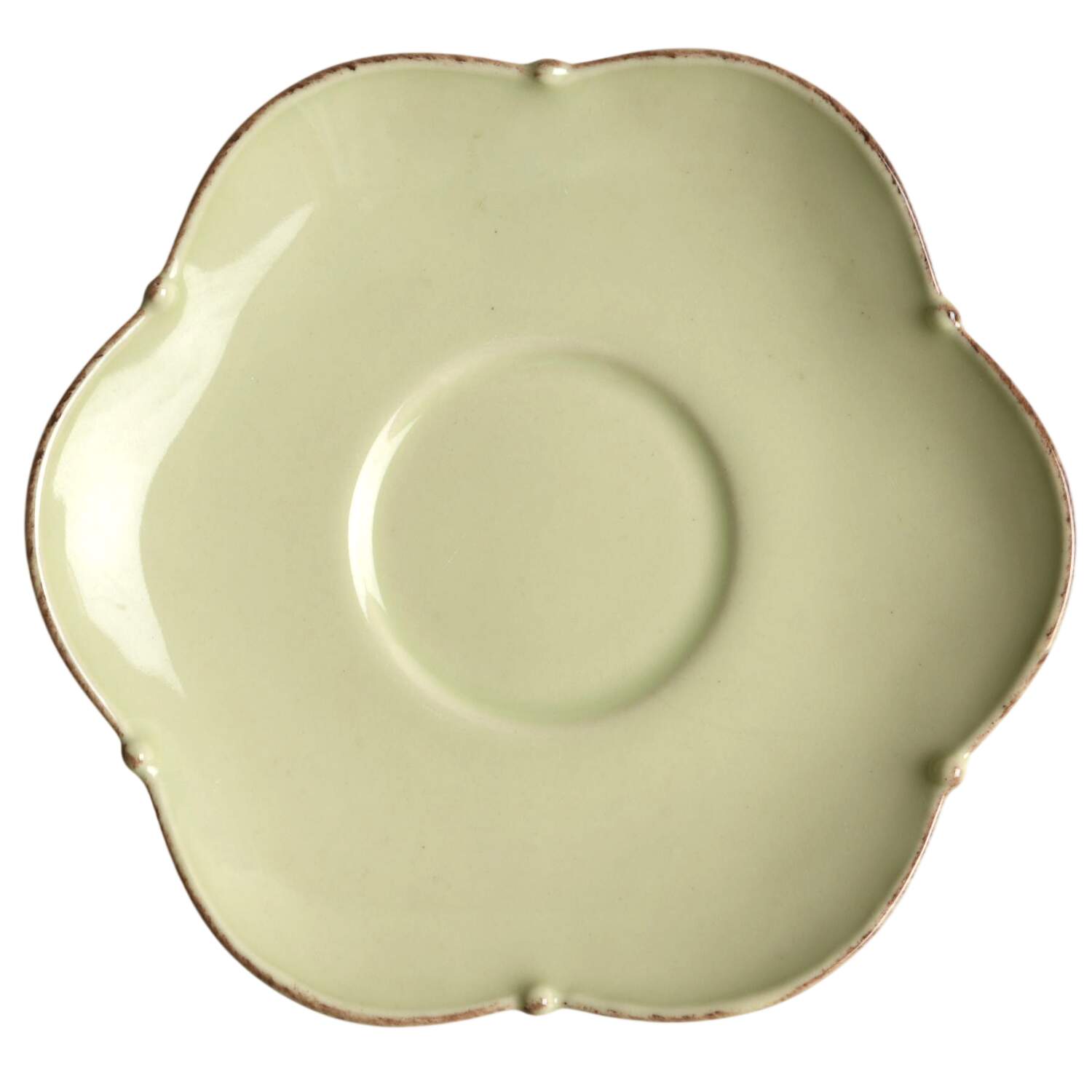 Meridian Sage Green Saucer by Casafina-1