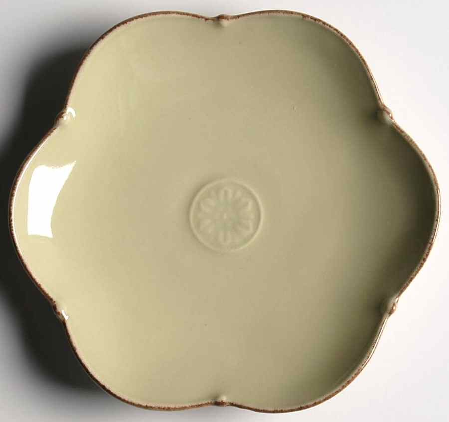 Meridian Sage Green Bread & Butter Plate by Casafina-1