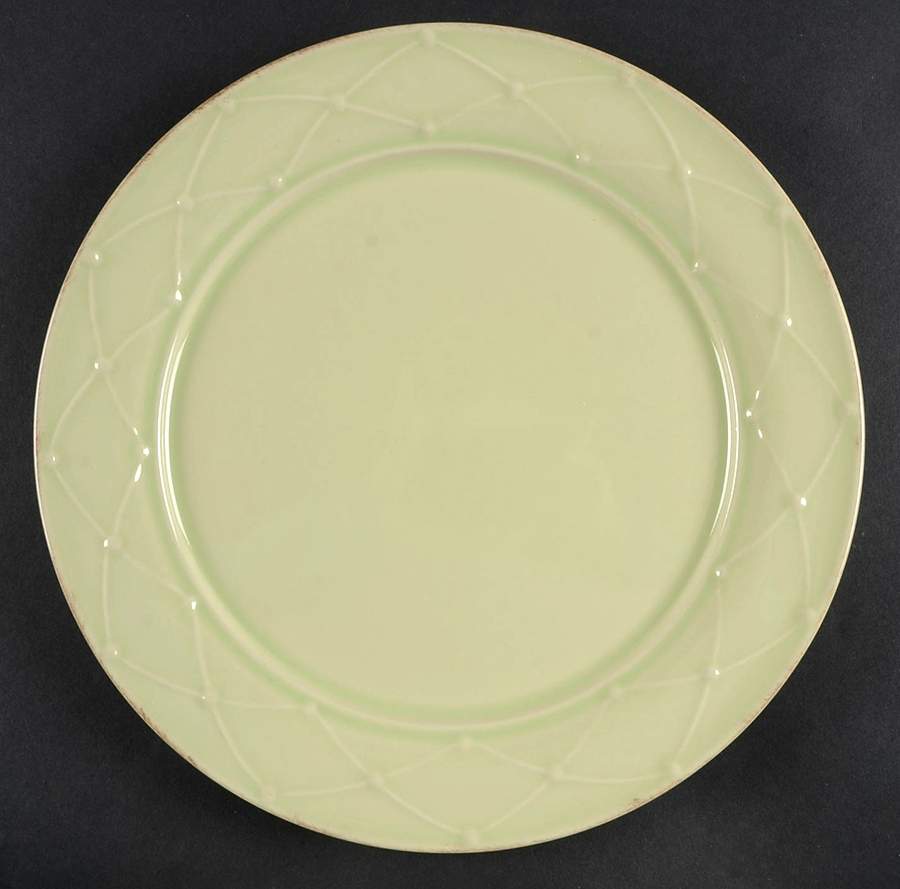 Meridian Sage Green Dinner Plate by Casafina-1