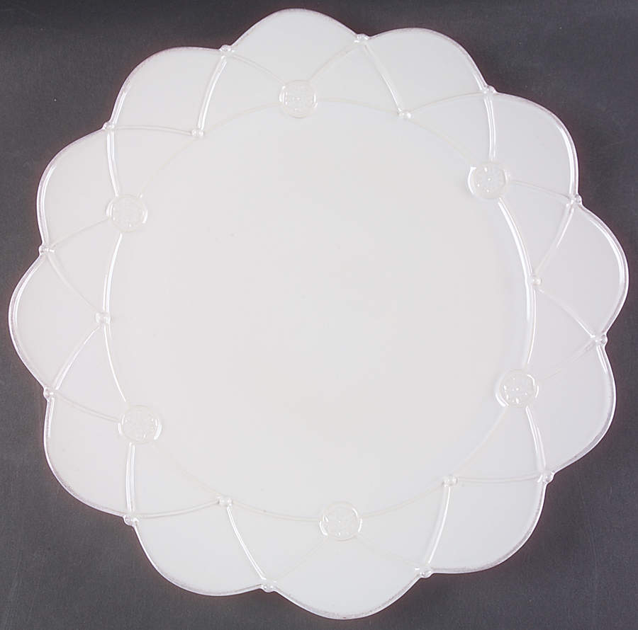 Meridian White Service Plate (Charger) by Casafina-1