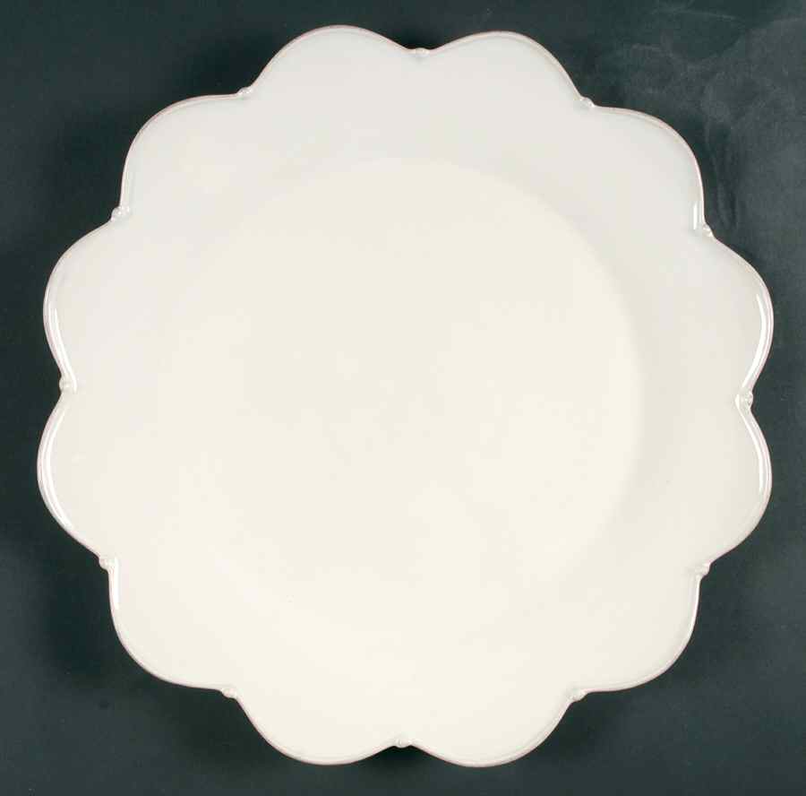 Meridian White Service Plate (Charger) by Casafina-1