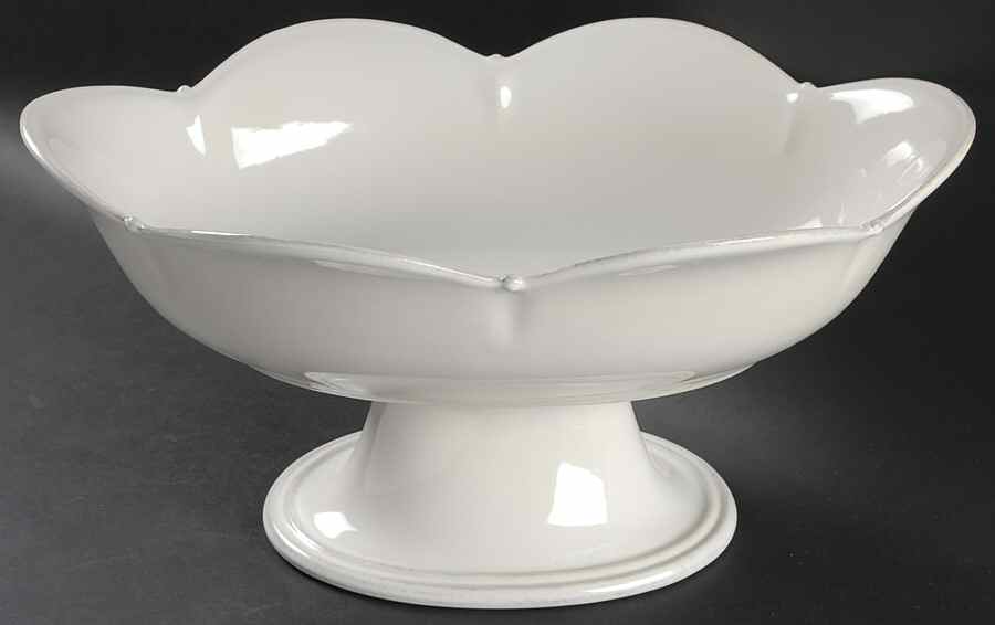 Meridian White Footed Centerpiece by Casafina-1