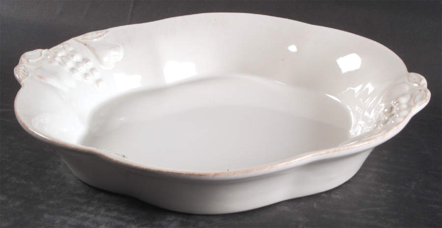 Madeira Harvest (White) 9" Individual Pasta Bowl by Casafina-1