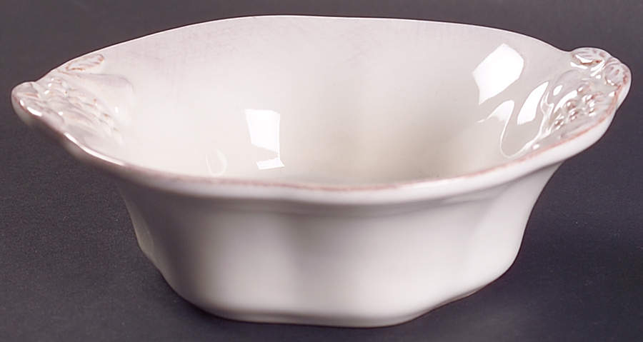 Madeira Harvest (White) Fruit/Dessert (Sauce) Bowl by Casafina-1