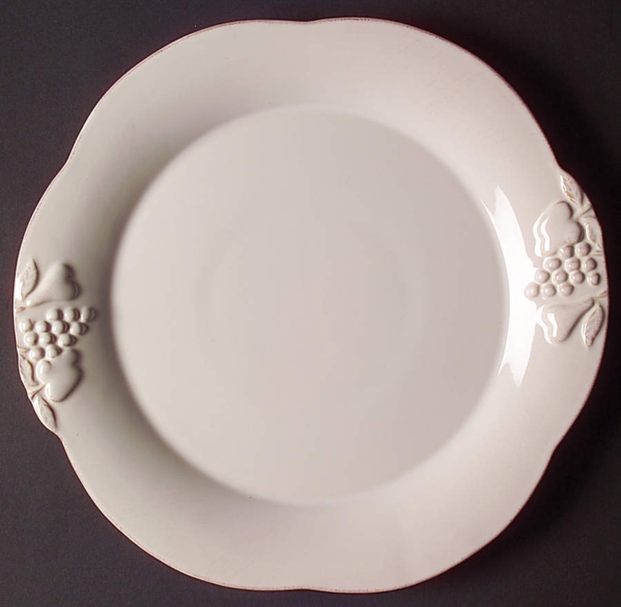 Madeira Harvest (White) Dinner Plate by Casafina-1