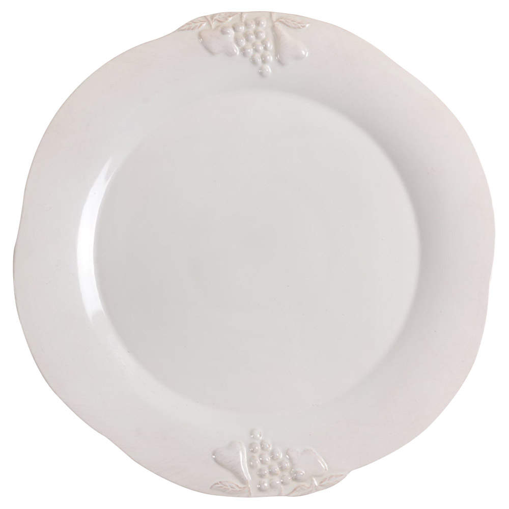 Madeira Harvest (White) Service Plate (Charger) by Casafina-1