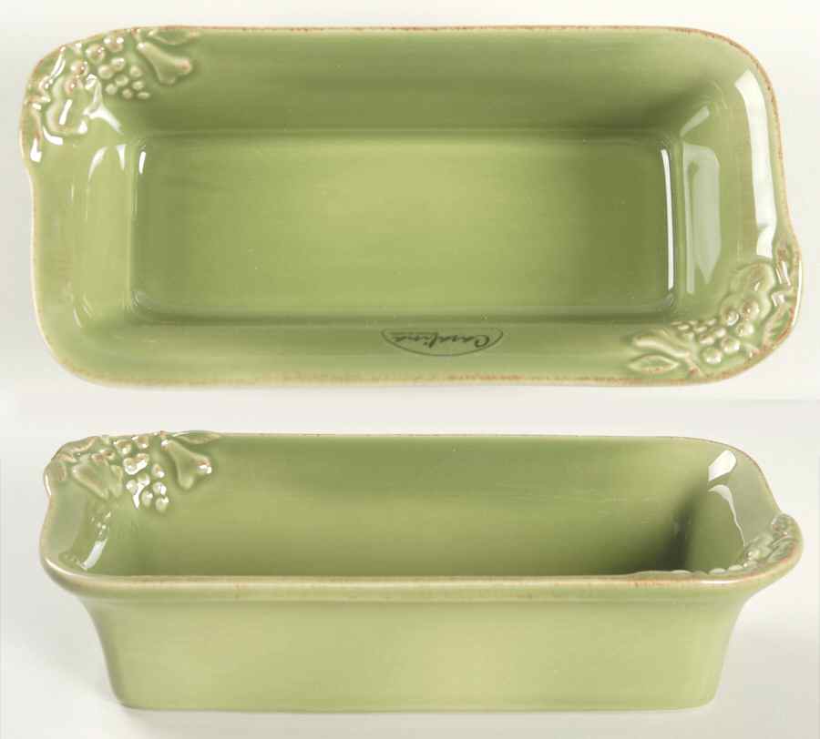 Madeira Harvest (Moss Green) Pate Tray by Casafina-1