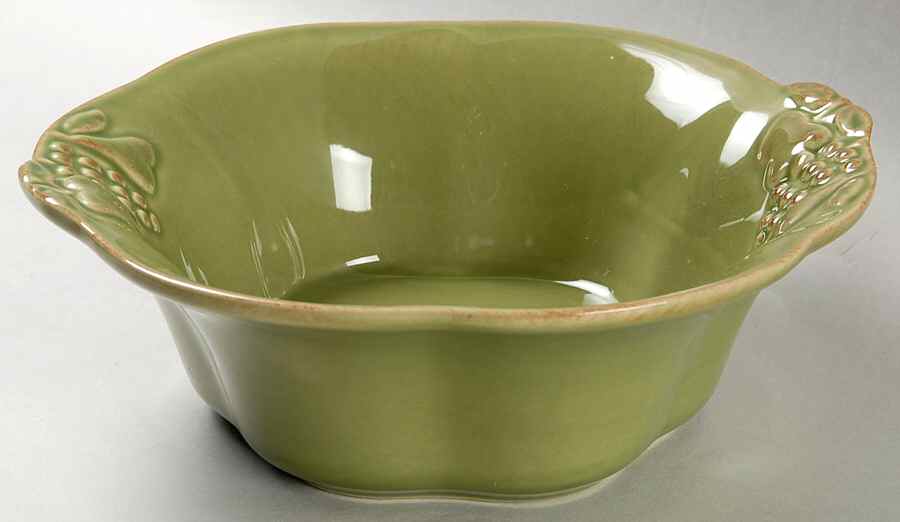 Madeira Harvest (Moss Green) Soup/Cereal Bowl by Casafina-1