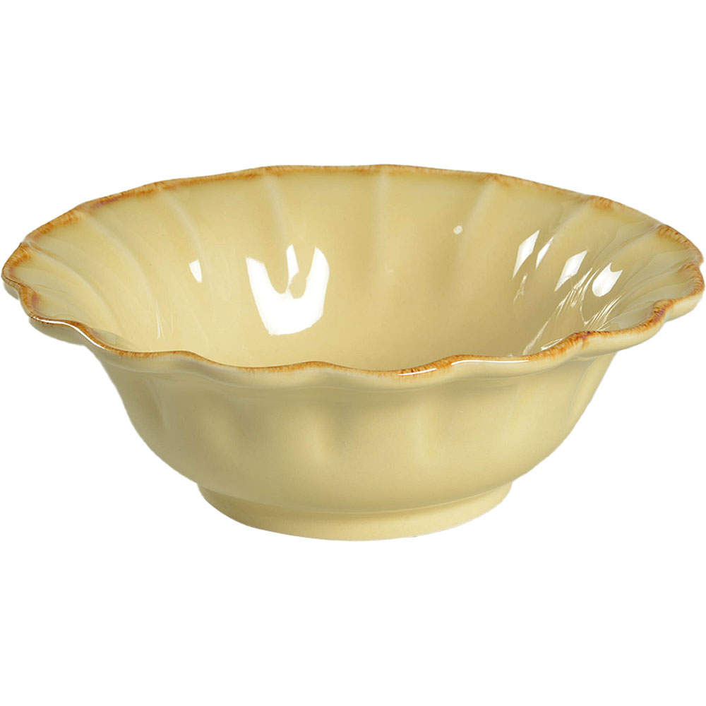 Autumn Waves Oatmeal (Cream) Fruit/Dessert (Sauce) Bowl by Casafina-1