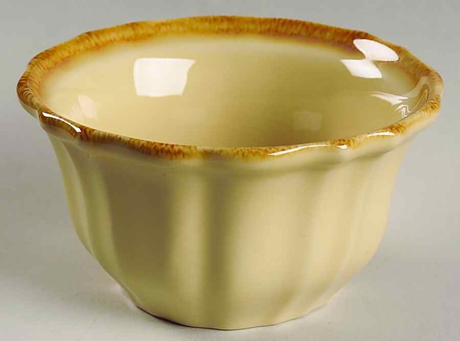 Autumn Waves Oatmeal (Cream) Ramekin by Casafina-1