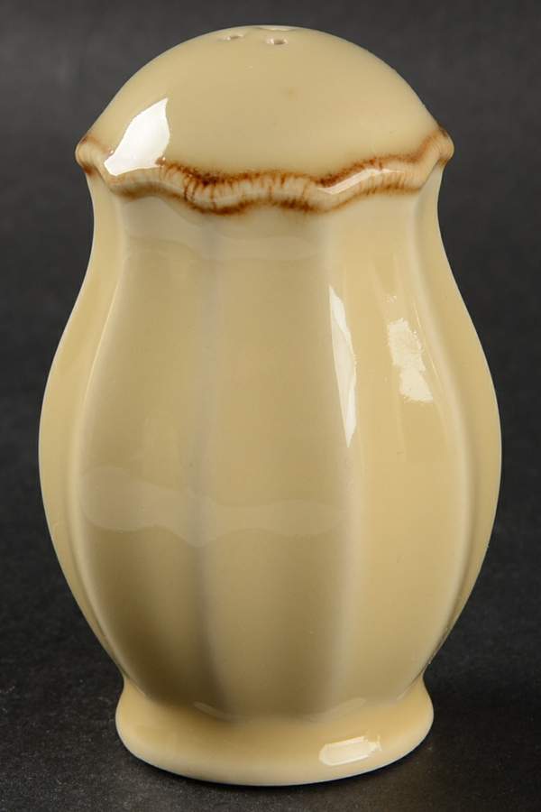 Autumn Waves Oatmeal (Cream) Pepper Shaker by Casafina-1