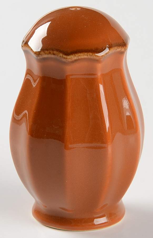 Autumn Waves Pumpkin (Orange) Salt Shaker by Casafina-1