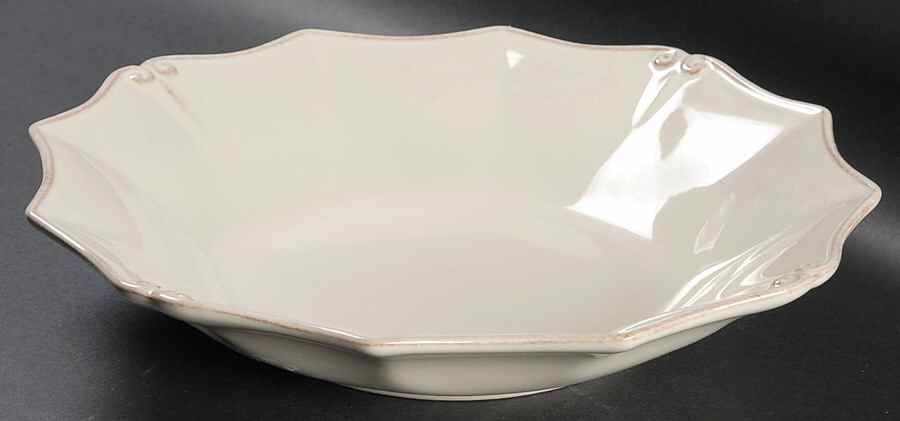 Vintage Port Cream 11" Pasta Serving Bowl by Casafina-1