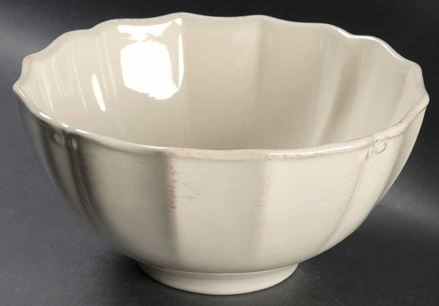Vintage Port Cream 9" Round Serving Bowl by Casafina-1