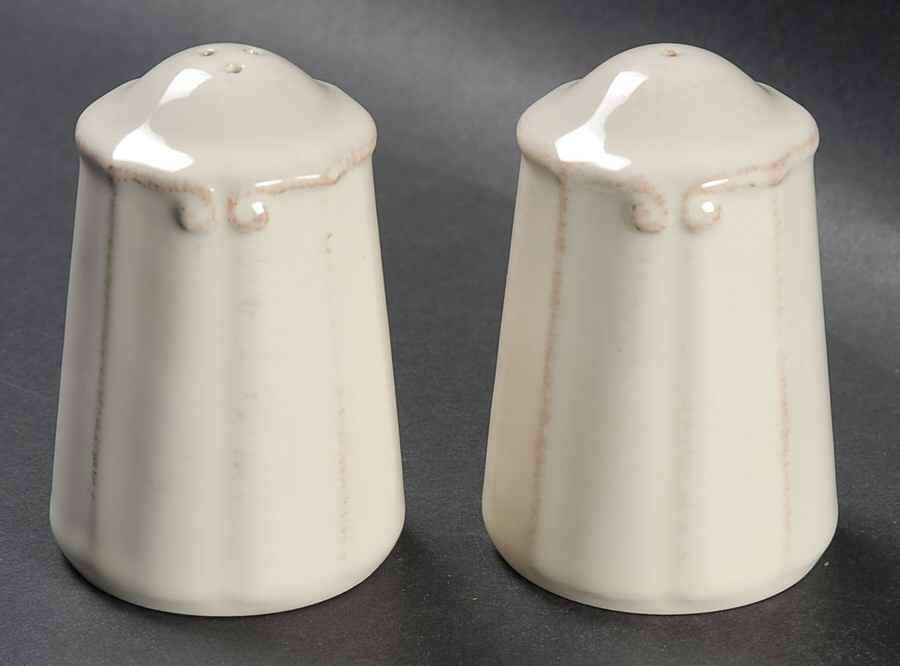 Vintage Port Cream Salt & Pepper Set by Casafina-1