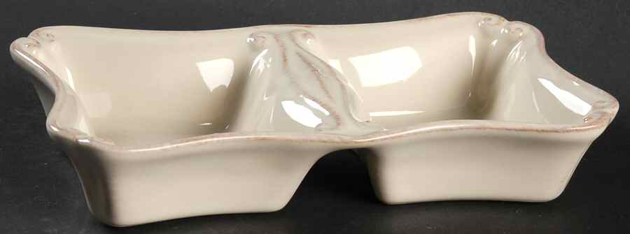 Vintage Port Cream 2 Part Rectangular Divided Server by Casafina-1