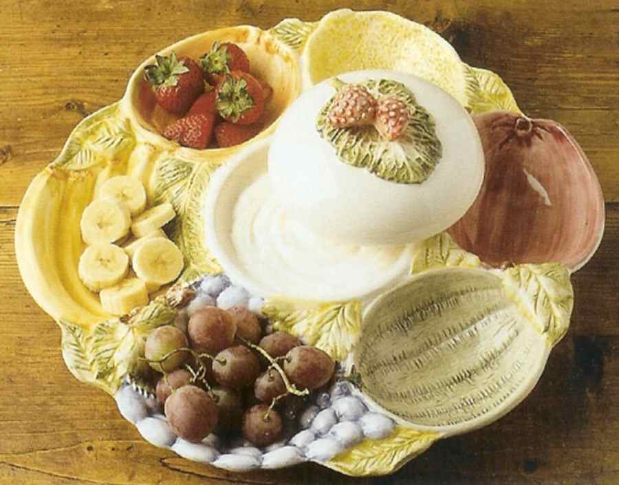 Farmers Market Accessories 7-Part Relish with Center Cover by Casafina-1