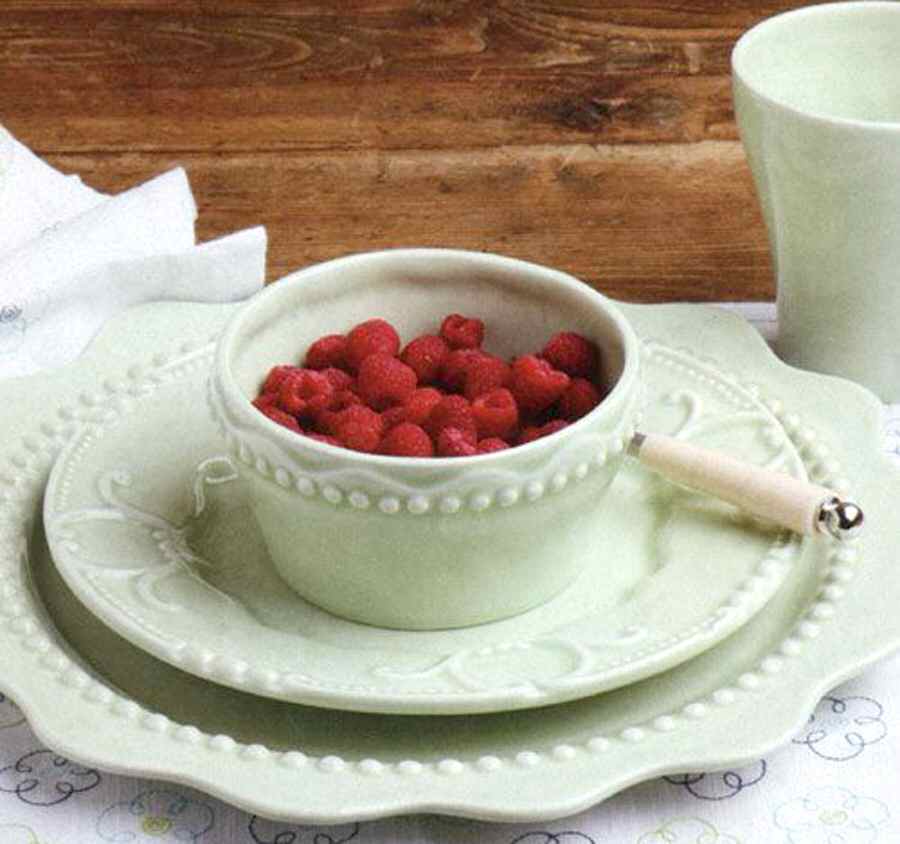Alhambra Celadon Dinner Plate by Casafina-1