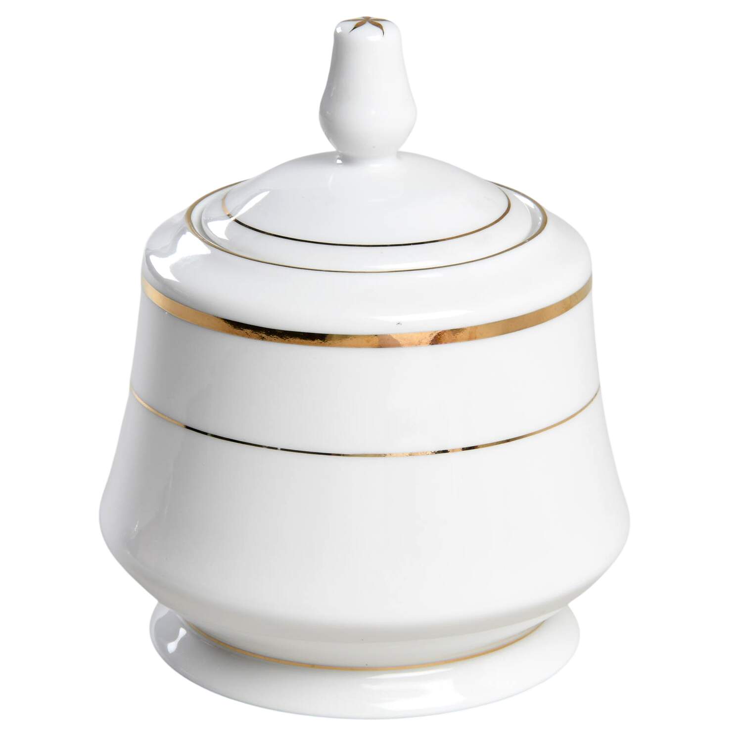 D'Or Sugar Bowl & Lid by China (Made in China)-1