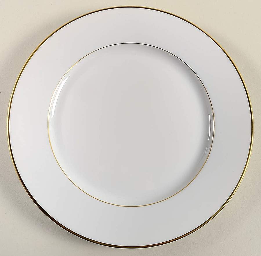 Albi (Gold Trim) Dinner Plate by Christofle-1