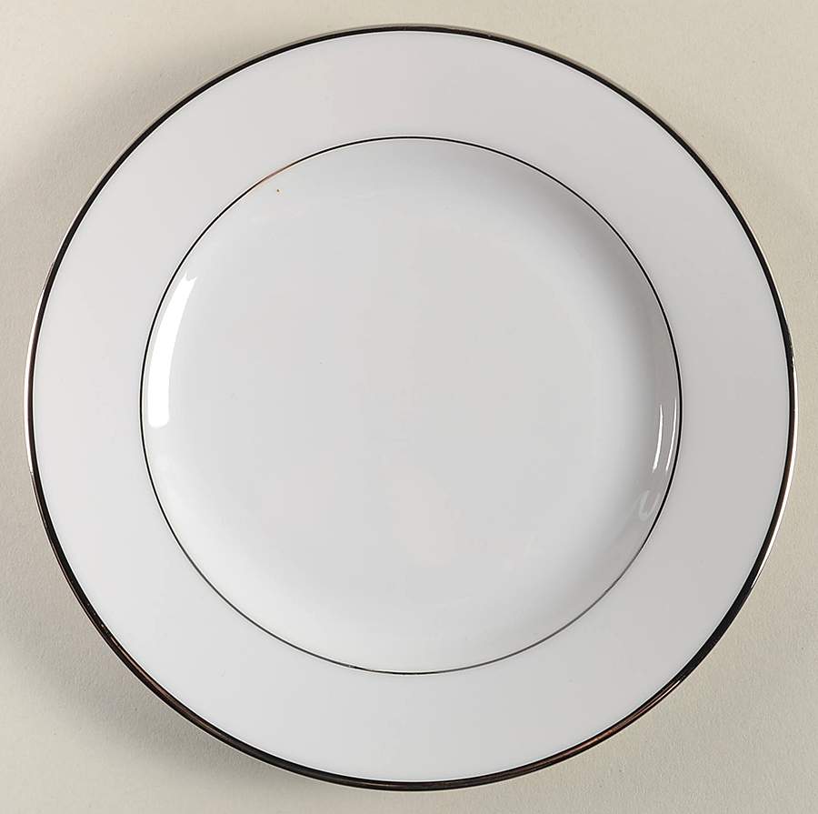 Albi (Platinum Trim) Bread & Butter Plate by Christofle-1