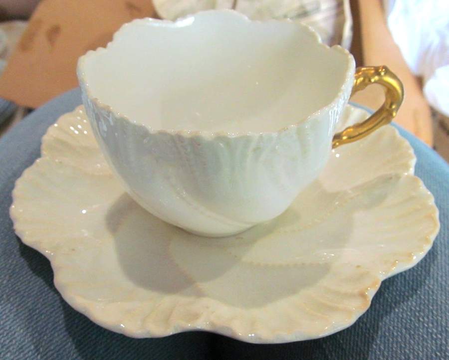 COA158 Flat Cup & Saucer Set by Coalport-1
