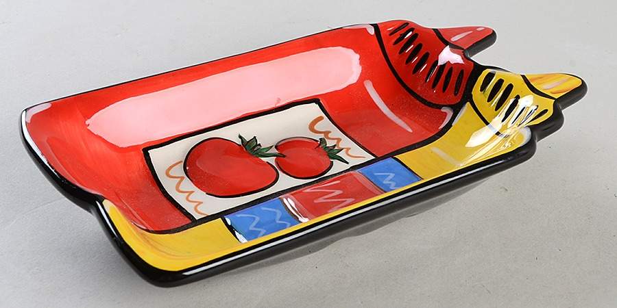 Grill Time Individual Dip Dish by Clay Art-1