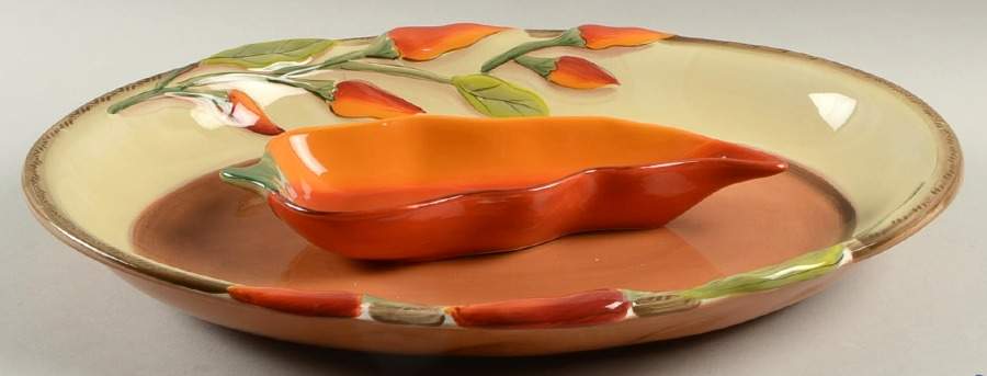 Serrano (2 Piece) Chip & Dip Set by Clay Art-1