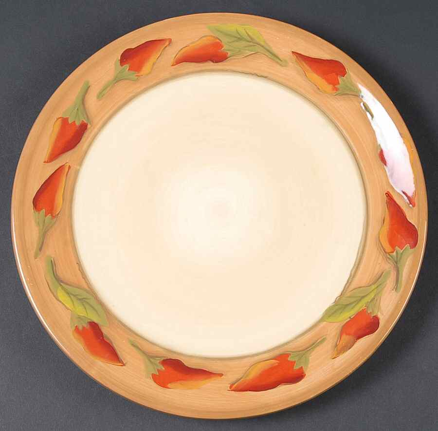 Serrano Dinner Plate by Clay Art-1