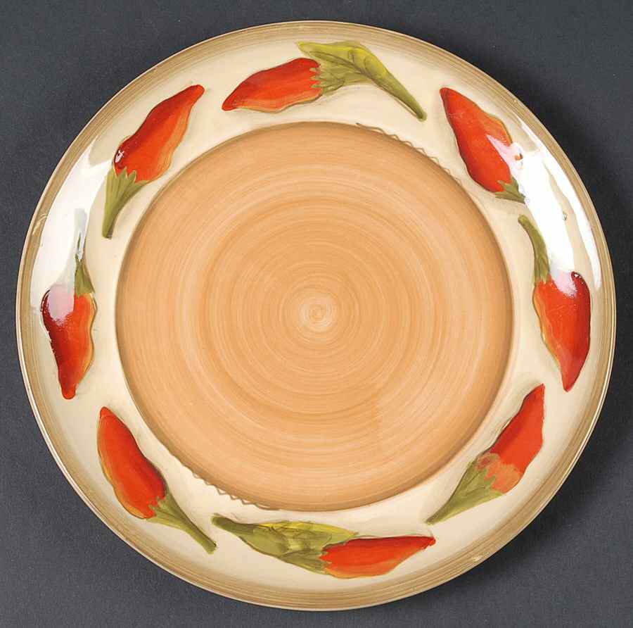 Serrano Salad Plate by Clay Art-1