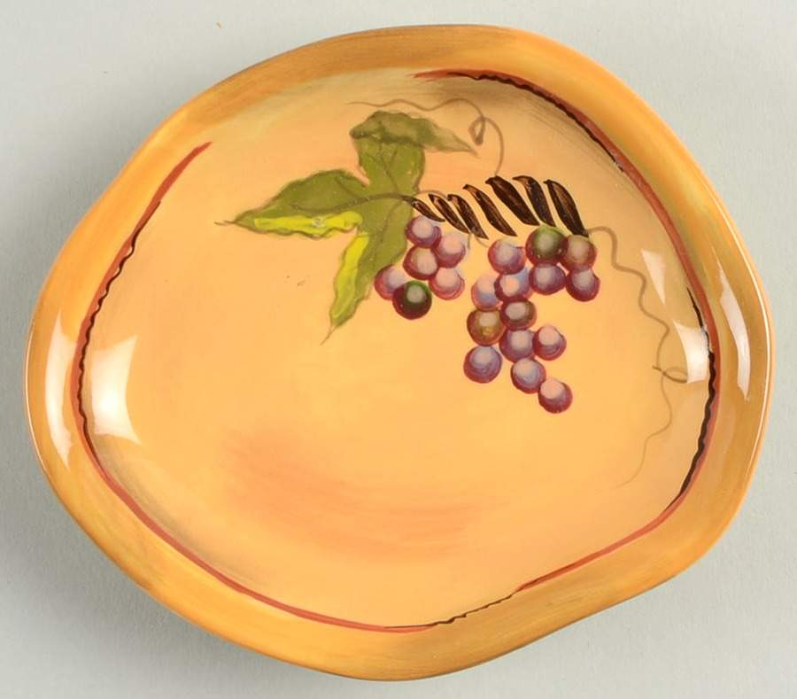 Rustic Vines Individual Dip Dish by Clay Art-1