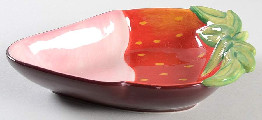 Chocolate Swirls Figural All Purpose Bowl by Clay Art-1