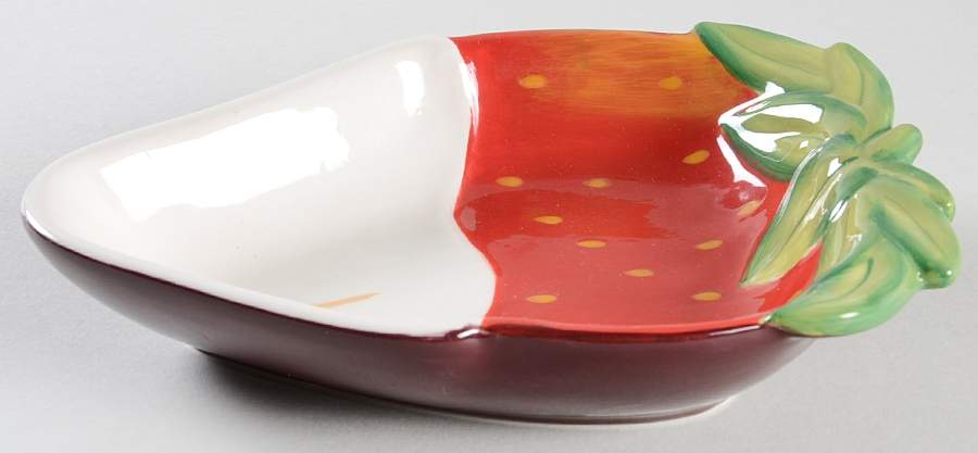 Chocolate Swirls Figural All Purpose Bowl by Clay Art-1