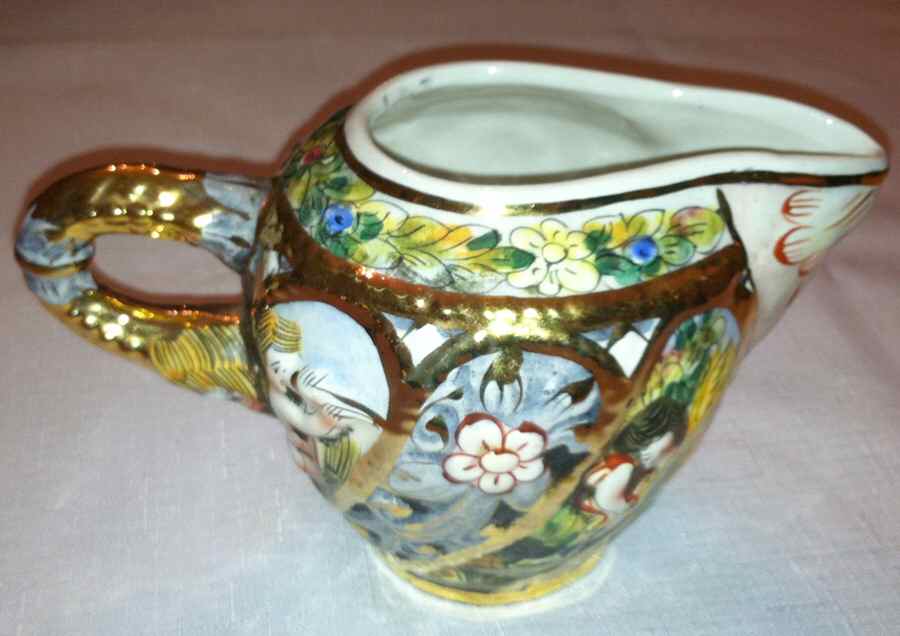 1366 Creamer by Capo-di-Monte (Italy)-1
