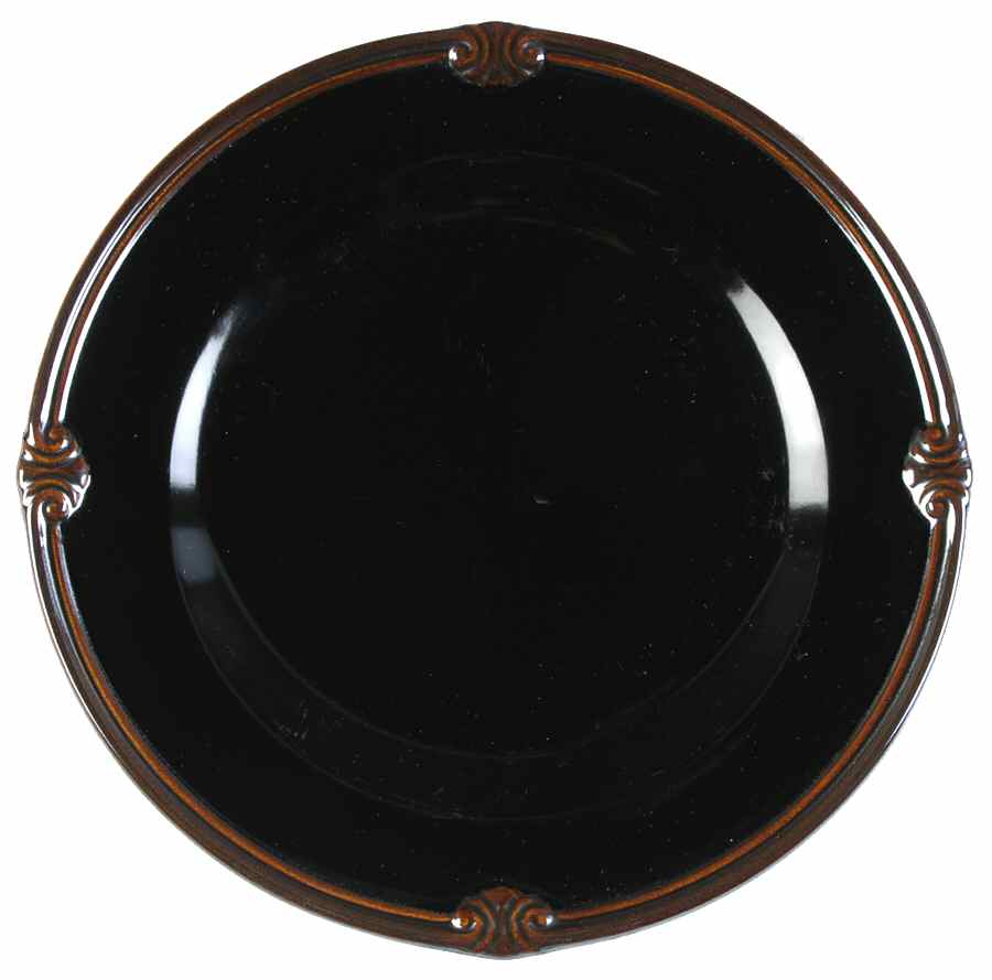Embassy Black Salad Plate by Certified International-1