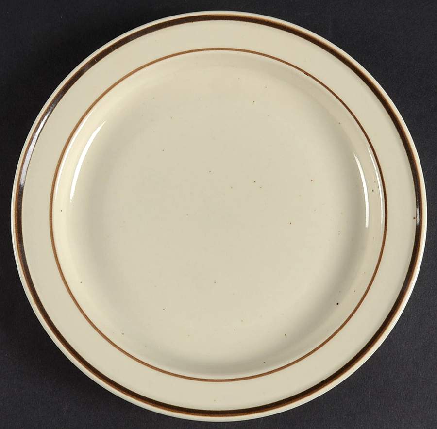 Krista Brown Salad Plate by Country Casual-1