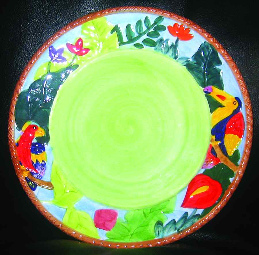 Paradise Dinner Plate by Centrum-1