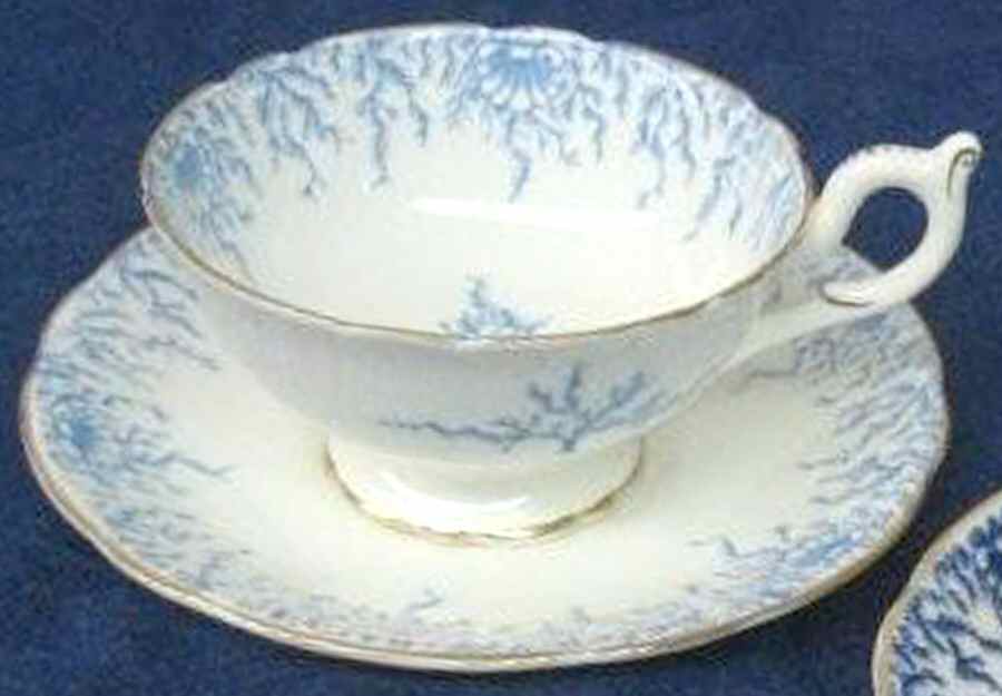 9248 Footed Cup & Saucer Set by Coalport-1