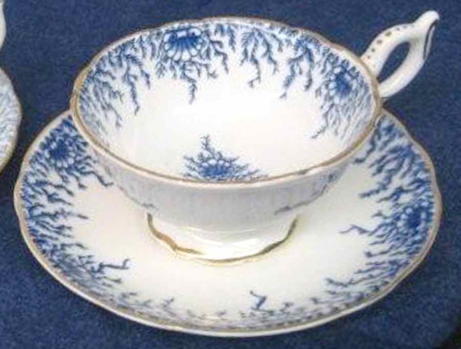 9248 Footed Cup & Saucer Set by Coalport-1
