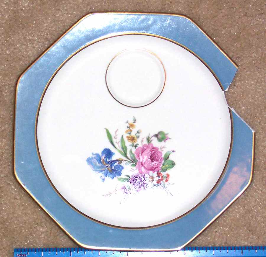 CRD202 Snack Plate by Crown Ducal-1